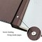 Photo Album Book, Family Album, Leather Cover, Holds 3x5, 4x6, 5x7, 6x8, 8x10 Photos (Brown)